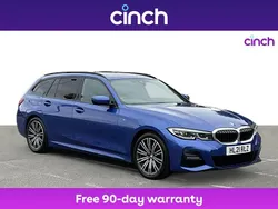 Blue Used 2021 BMW 320 M Sport Estate | £25,049 (Fair price)