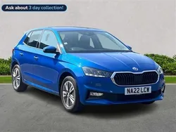 Blue Used 2022 Skoda Fabia SE L Hatchback | £13,769 (Fair price)