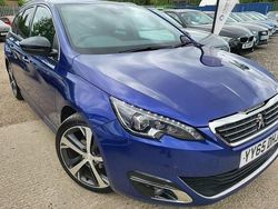 Blue Used 2015 Peugeot 308 GT-line Estate | £5,995 (Fair price)