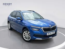 Race blue metallic Used 2024 Skoda Kamiq SE SUV | £17,999 (Fair price)