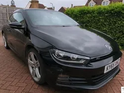 Black Used 2015 VW Scirocco R-line Coupe | £10,299 (Fair price)