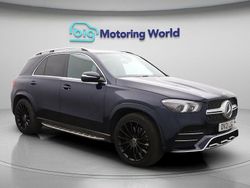 Blue Used 2021 Mercedes GLE300 AMG Line Premium SUV | £34,250 (Fair price)