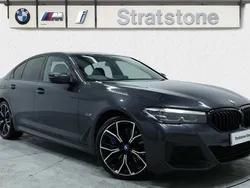 Grey Used 2021 BMW 545e M Sport | £31,495 (Fair price)