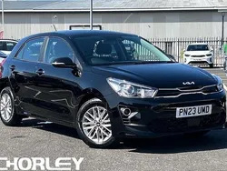 Black Used 2023 Kia Rio 2 Hatchback | £14,157 (Fair price)