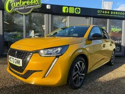 Yellow Used 2023 Peugeot 208 Allure+ Hatchback | £16,495 (Fair price)