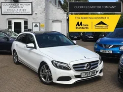 White Used 2016 Mercedes C350e Estate | £10,990 (Fair price)