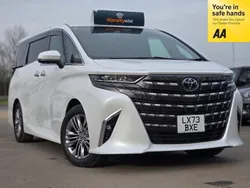 Pearl white Used 2023 Toyota Alphard MPV | £74,495