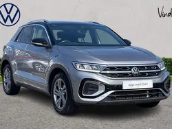 Silver Used 2022 VW T-Roc R-line SUV | £23,731 (Fair price)