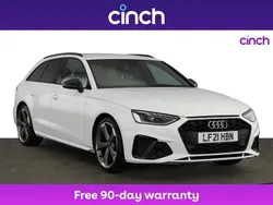 White Used 2021 Audi A4 Black Edition Estate | £19,859 (Super price)