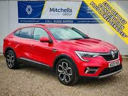 Flame red Used 2023 Renault Arkana Techno SUV | £18,995 (Fair price)