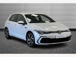 White Used 2020 VW Golf VIII R-line Hatchback | £17,250 (Expensive)
