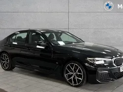 Black Used 2022 BMW 520 M Sport Sedan | £29,119 (Fair price)