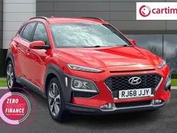 Orange Used 2018 Hyundai Kona Premium SE SUV | £11,140 (Good price)