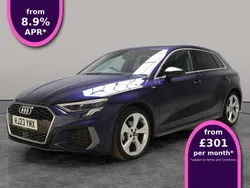 Blue Used 2023 Audi A3 Comfort Hatchback | £22,089 (Fair price)