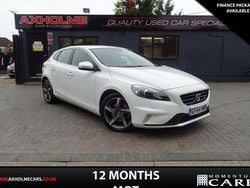 White Used 2014 Volvo V40 R-Design Estate | £6,495 (Fair price)