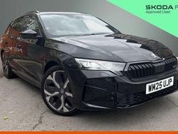 Black magic pearl effect Used 2025 Skoda Octavia vRS Estate | £32,650 (Expensive)