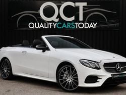 White Used 2019 Mercedes E400 AMG Line Premium Plus Cabriolet | £26,995 (Good price)