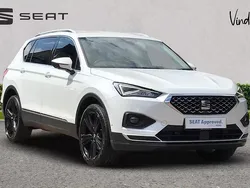 White Used 2021 Seat Tarraco XCELLENCE SUV | £20,700 (Fair price)