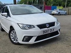 White Used 2017 Seat Ibiza SE Hatchback | £8,015 (Fair price)