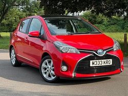 Red Used 2015 Toyota Yaris Hatchback | £9,999