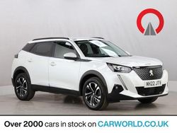 White Used 2022 Peugeot 2008 Allure Premium SUV | £15,669 (Fair price)