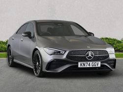 Grey Used 2024 Mercedes CLA220 AMG Line Premium Plus Sedan | £33,499 (Expensive)