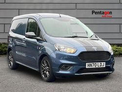 Blue Used 2020 Ford Transit Sport Van | £9,495 (Fair price)
