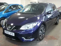 Blue Used 2017 Nissan Pulsar N-Connecta Hatchback | £5,995 (Fair price)