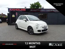 White Used 2015 Fiat 500 S Hatchback | £5,295 (Fair price)