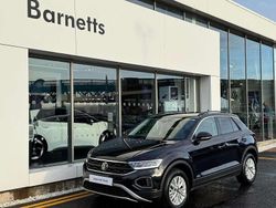 Black Used 2022 VW T-Roc Life SUV | £18,499 (Fair price)