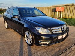 Black Used 2012 Mercedes C250 AMG Estate | £3,995 (Good price)