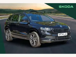 Black Used 2024 Skoda Karoq SportLine SUV | £30,195 (Fair price)