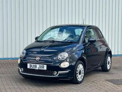 Black Used 2018 Fiat 500 Lounge Hatchback | £4,195 (Good price)