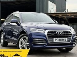 Blue Used 2018 Audi Q5 S-Line SUV | £19,990 (Good price)