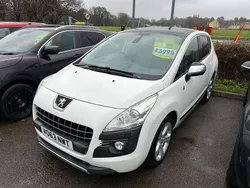 White Used 2013 Peugeot 3008 Roland Garros Hatchback | £3,995 (Expensive)