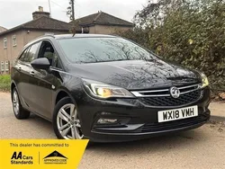 Black Used 2018 Vauxhall Astra Design Edition Estate | £6,995 (Good price)