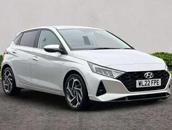 Silver Used 2022 Hyundai i20 Premium Hatchback | £15,861 (Fair price)