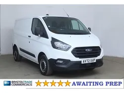 White Used 2022 Ford Transit Custom Van | £11,495 (Super price)