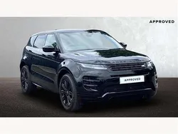 Santorini black Used 2025 Land Rover Range Rover evoque SE Dynamic SUV | £43,550