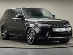 Exterior paint santorini black Used 2022 Land Rover Range Rover Sport HSE SUV | £40,850