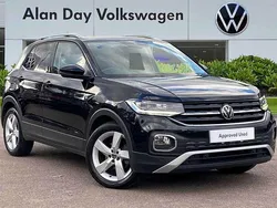 Black Used 2021 VW T-Cross SEL SUV | £17,750 (Fair price)