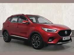 Red Used 2021 MG ZS Exclusive Sedan | £13,190 (Fair price)