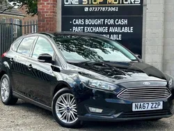 Black Used 2018 Ford Focus Zetec Hatchback | £5,495 (Super price)