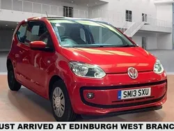 Red Used 2013 VW up! move up! Hatchback | £3,795 (Expensive)
