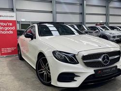 White Used 2017 Mercedes E220 AMG Line Premium Coupe | £14,295 (Expensive)