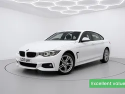 White Used 2017 BMW 420 M Sport Coupe | £13,995 (Fair price)