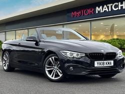 Black Used 2018 BMW 420 Sport Line Cabriolet | £16,500 (Good price)