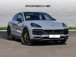 Arctic grey Used 2022 Porsche Cayenne Turbo GT SUV | £128,500