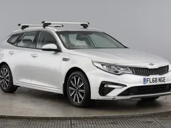 Silver Used 2018 Kia Optima 2 Estate | £7,250 (Good price)