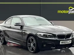 Sapphire black metallic Used 2020 BMW 220 M Sport Coupe | £17,000 (Super price)